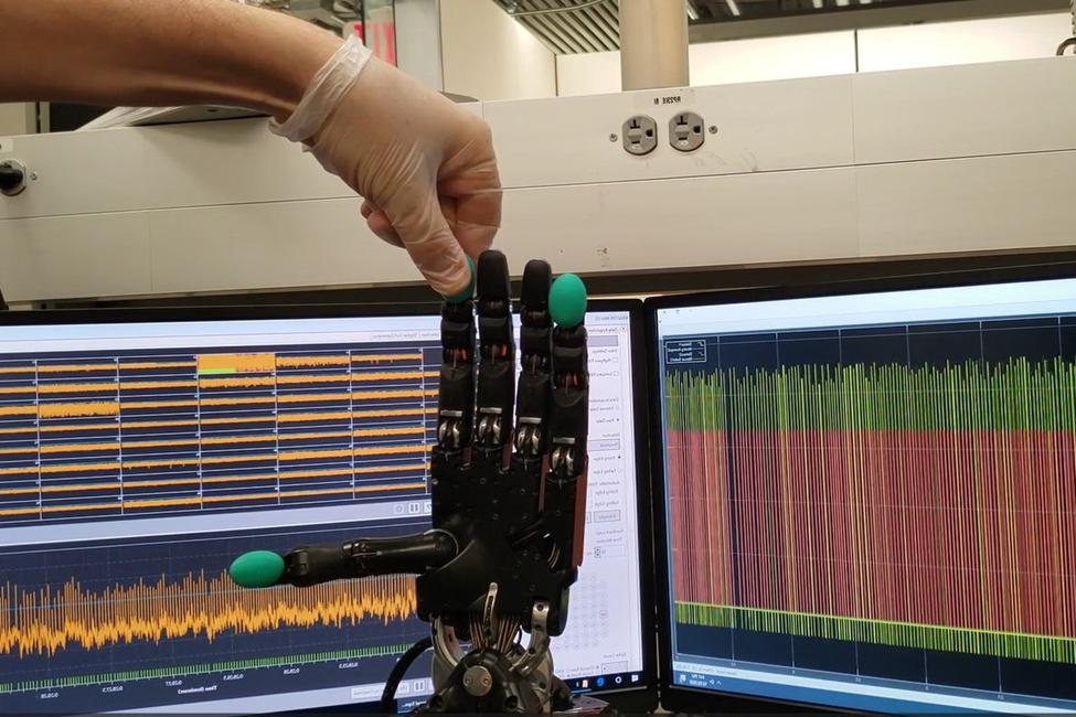 A novel biohybrid neuro-prosthetic research platform will help to refine control of artificial hands and lead to a better understanding of the complex sensation of touch.